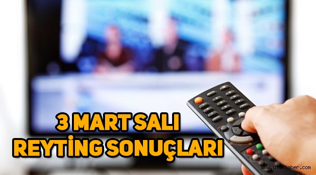 3 Mart reyting sonuçları, Ramo, Hekimoğlu, Fatih Portakal ile Fox Ana Haber