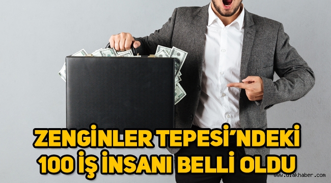 Türkiye'nin en zengin 100 iş insanı belli oldu