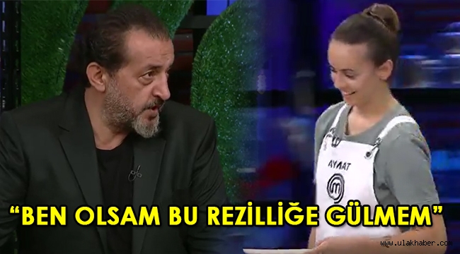 Masterchef'te Mehmet Şef, Tanya'nın gülmesine çok kızdı