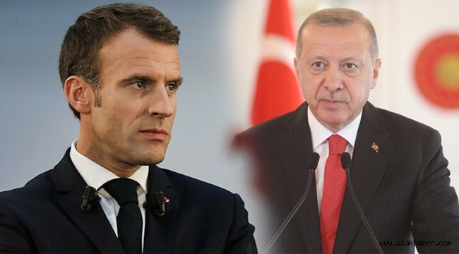 Cumhurbaşkanı Erdoğan, Macron ile görüştü