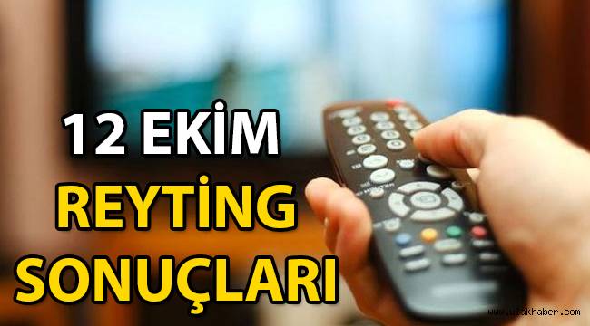 12 Ekim reyting sonuçları, Uyanış Büyük Selçuklu, Çukur, Sefirin Kızı, Yasak Elma, Masterchef