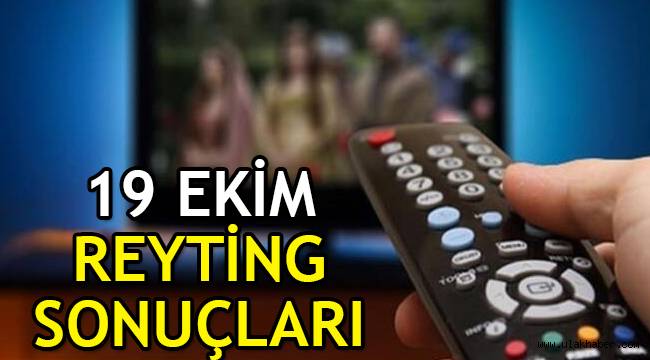 19 Ekim reyting sonuçları dizi reytingleri, Uyanış Büyük Selçuklu, Çukur, Sefirin Kızı, Sadakatsiz