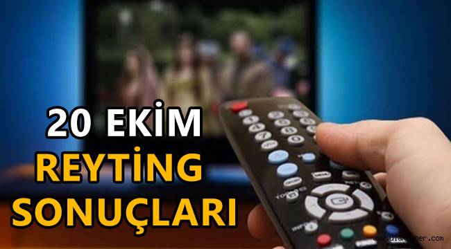 20 Ekim reyting sonuçları açıklandı! Masumlar Apartmanı, MasterChef, Baraj