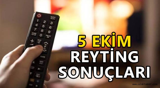 5 Ekim reyting sonuçları: Çukur, Sefirin Kızı, Yasak Elma