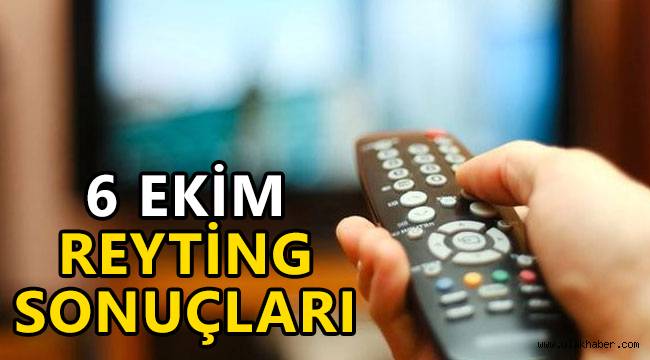 6 Ekim reyting sonuçları, Menajerimi Ara, Baraj, Hekimoğlu