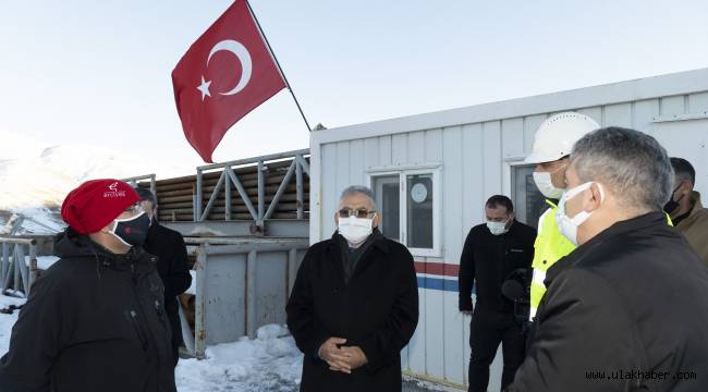 Büyükkılıç'tan Erciyes'te jeotermal sondaj incelemesi