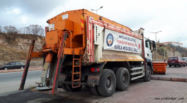 Hacılar Belediyesi kışa hazır