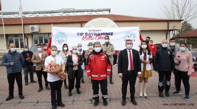 Kayseri Büyükşehir Belediyesi Spor A.Ş. sağlık çalışanlarını yalnız bırakmadı