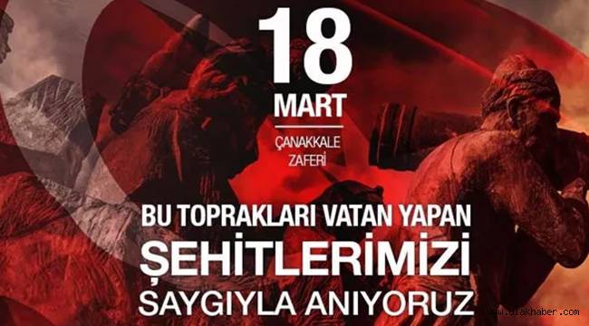 Kayseri Protokolünden 18 Mart Çanakkale Zaferi mesajı