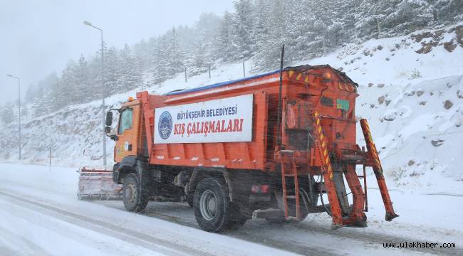 Kayseri büyükşehir ekipleri hazır kıta