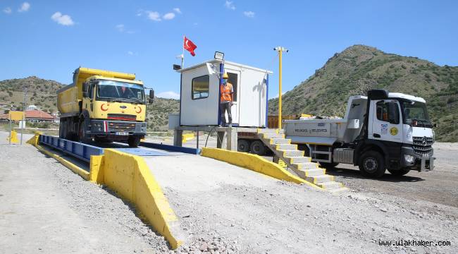 Kayseri Büyükşehir Belediyesi'nden hafriyat alanında yenilik