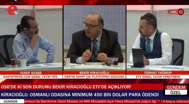 Kiracıoğlu: Genel kurulu siz yapmazsanız, biz yaparız