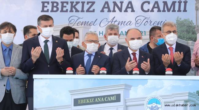 Bünyan Cezaevi Ebekız Ana Camii temel atma töreni düzenlendi