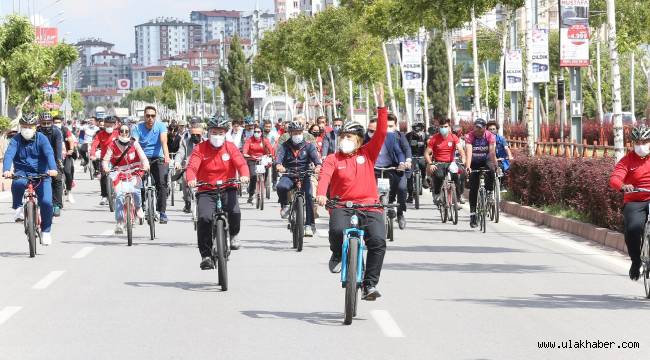 Dünya Bisiklet Günü Kayseri'de böyle geçti