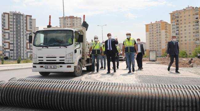 KASKİ, Talas'ta yağmur suyu hatlarını güçlendirdi