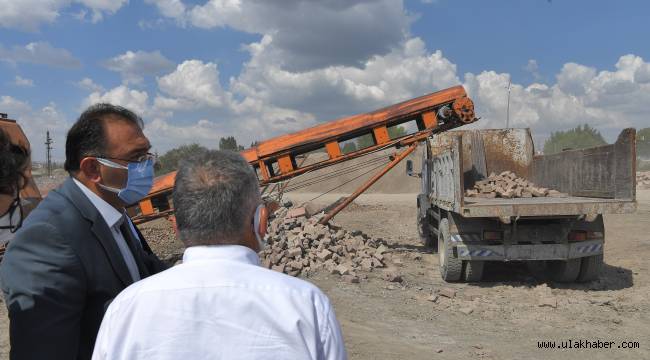 Başkan Büyükkılıç: YAKTAŞ geri dönüşüm merkezi gibi çalışıyor