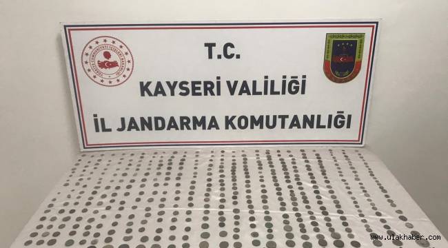 Kayseri'de Roma ve Bizans dönemine ait tarihi eser ele geçirildi