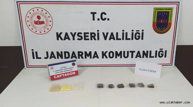 Kayseri'de uyuşturucu operasyonu: 1 gözaltı!