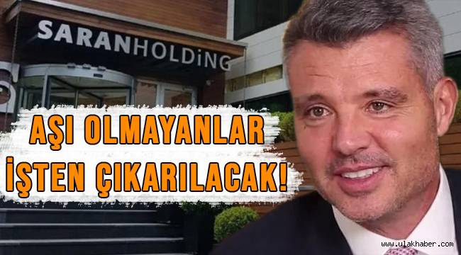 Saran Holding'den çalışanlarına şok mektup!