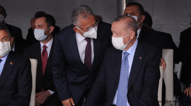 Başkan Büyükkılıç, Cumhurbaşkanı Erdoğan ile görüştü