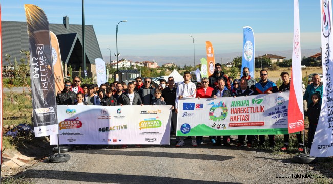 Talas'ta hareketlilik haftası etkinliği