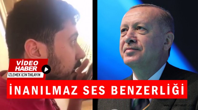 Urfalı üniversite öğrencisi Muhammed Nur Nahya'nın inanılmaz Erdoğan taklidi