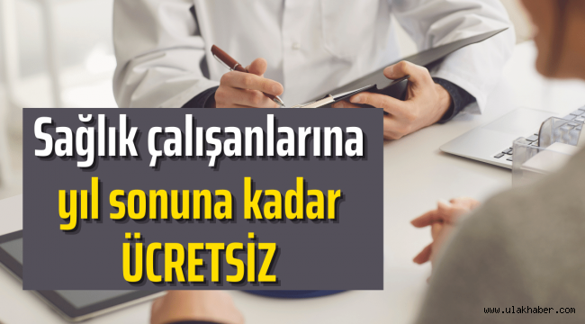 Büyükşehir Belediyesi'nden sağlık çalışanlarına müjde