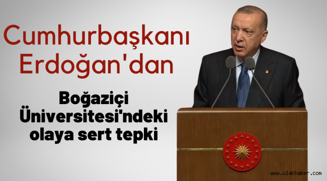 Cumhurbaşkanı Erdoğan: Bunlar, üniversitelerin içine sızmış teröristler