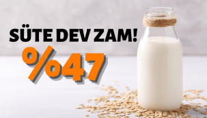 Çiğ süte yüzde 47'lik dev zam!