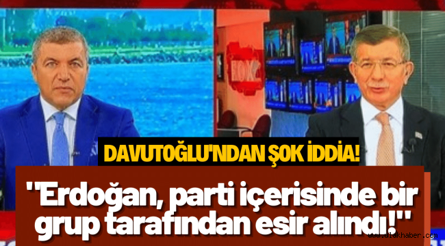 Davutoğlu: Güç yozlaşması Ak Parti'yi esir aldı