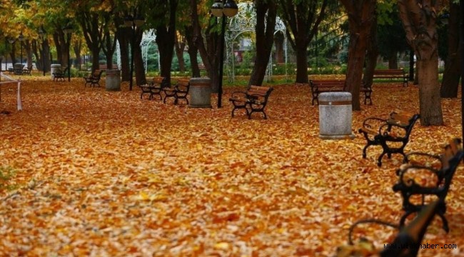 Kayseri'de sonbahar güzelliği