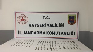 Kayseri'de tarihi eser kaçakçılığı operasyonu: 14 gözaltı