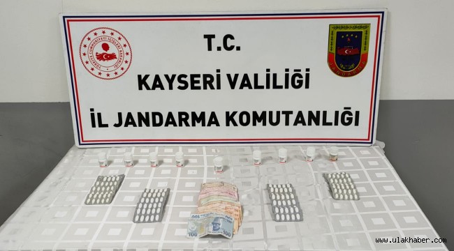 Kayseri'deki uyuşturucu operasyonunda 2 kişi gözaltında