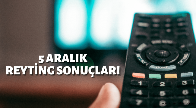 5 Aralık reyting sonuçları 2021, Destan, Yargı, MasterChef, Pantene Altın Kelebek Ödül Töreni