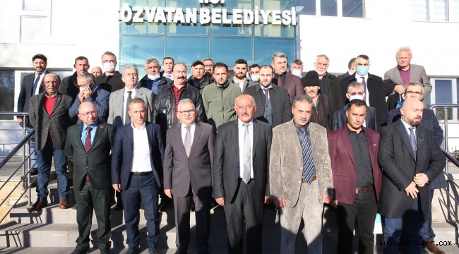 Başkan Büyükkılıç ilçe ziyaretlerine Özvatan ile devam etti