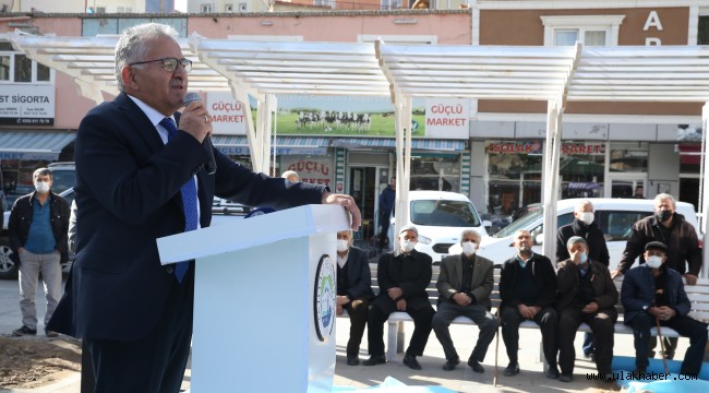 Başkan Büyükkılıç, Yahyalı'da 41 mahalle muhtarı ile bir araya geldi