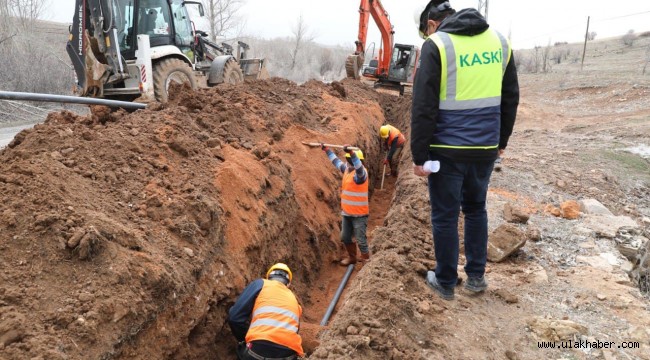 KASKİ'nin Felahiye yatırımları 2021 yılında da devam etti