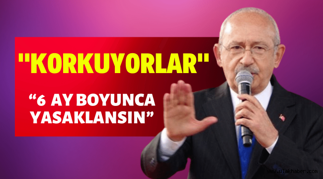 Kılıçdaroğlu'ndan hükümete çağrı