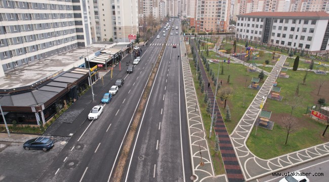 Talas'ta yollar bakımlı, güvenli ve konforlu