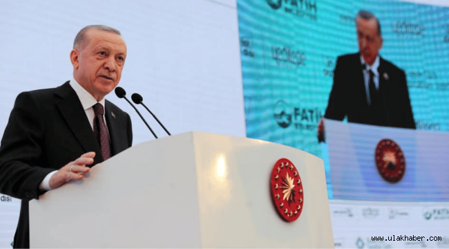 Erdoğan: Sapkınlığı normalleştirme gayesi taşıyan sinsi saldırıya karşı imkanları devreye almalıyız