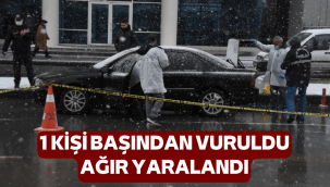 Kayseri Adliyesi önünde silahlı saldırı: 1 kişi ağır yaralandı