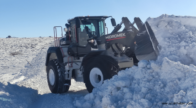 Kayseri'de 547 mahalle yolu daha ulaşıma açıldı