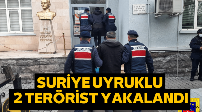 Kayseri'de Suriye uyruklu 2 terörist yakalandı