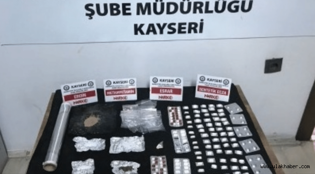 Kayseri'de uyuşturucu operasyonu: 9 gözaltı