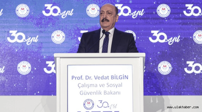 Çalışma Bakanı Bilgin'den 3600 ek gösterge açıklaması