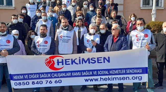 Hekim-Sen üyesi doktorlar iş bıraktı