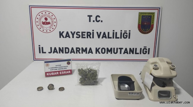 Kayseri'de uyuşturucu operasyonu: 2 gözaltı