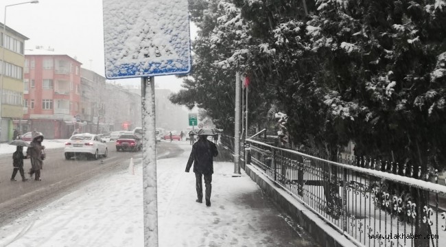 Kayseri'yi karlı ve puslu bir hafta sonu bekliyor