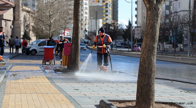 Talas'ta erken bahar temizliği