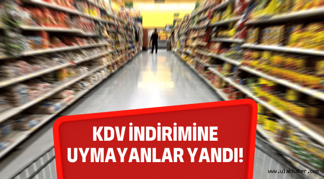 Bakan Muş açıkladı! KDV indirimine uymayanlara ağır ceza!